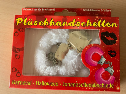 Plüschhandschellen