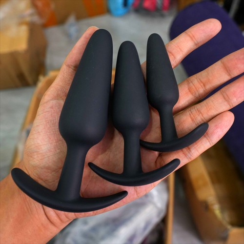 Silikon anal plug stück - 3,